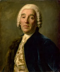 Portræt af arkitekten Bartolomeo Francesco Rastrelli (1700-71)